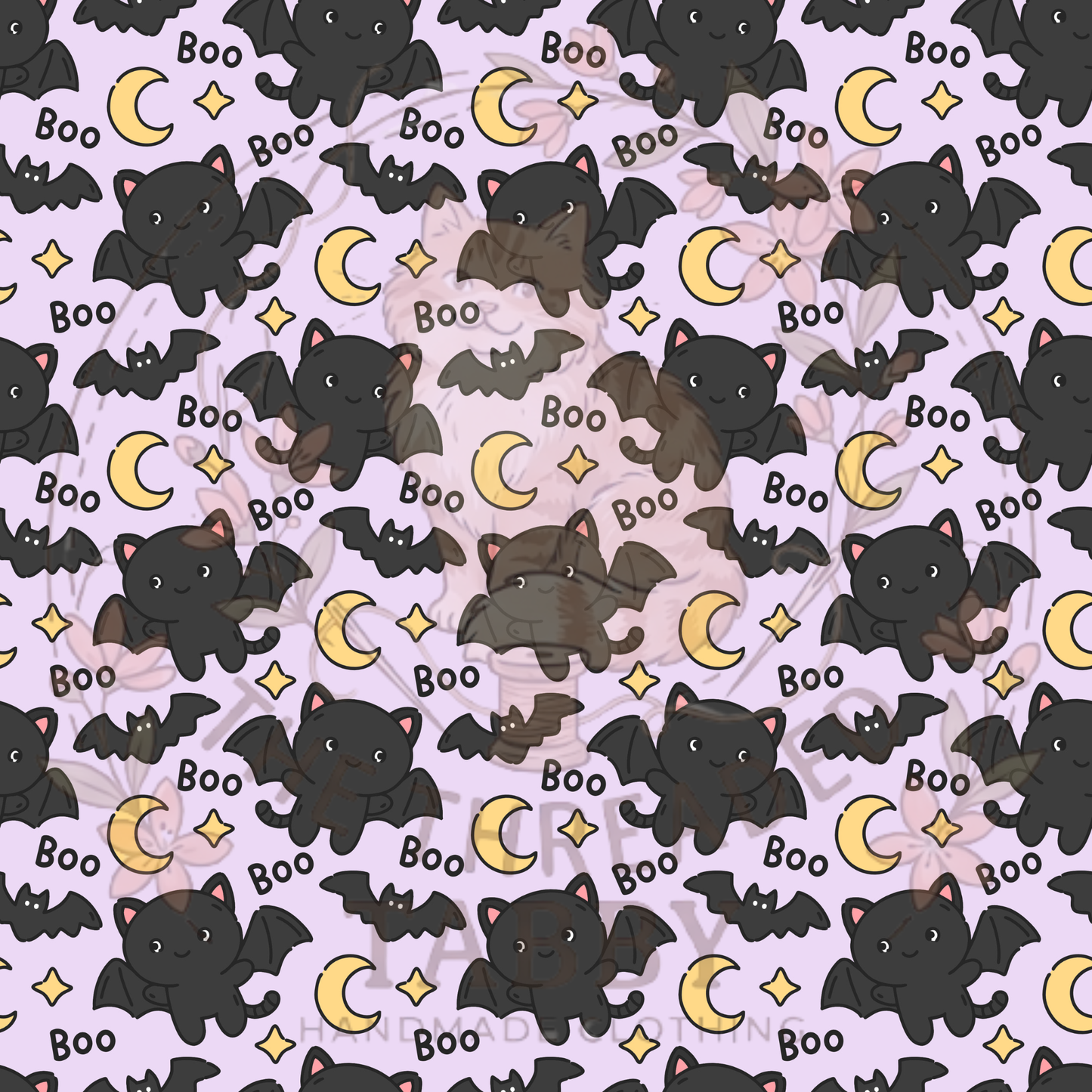Custom Fabric Choice-Boo Bats