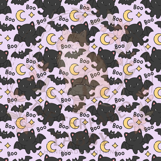 Custom Fabric Choice-Boo Bats