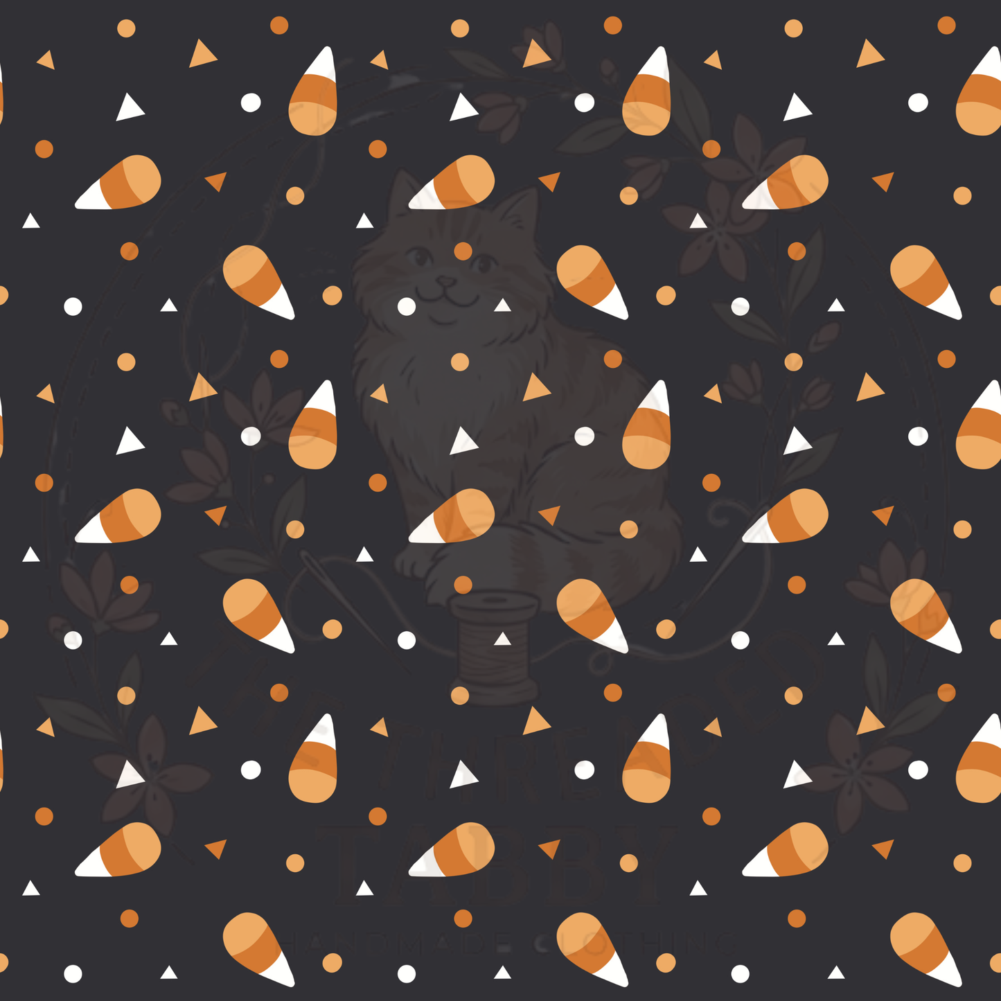 Custom Fabric Choice-Candy Corn