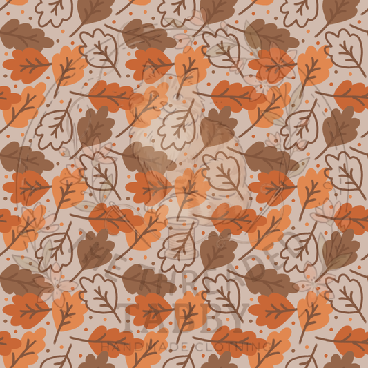 Custom Fabric Choice-Fall Leaves