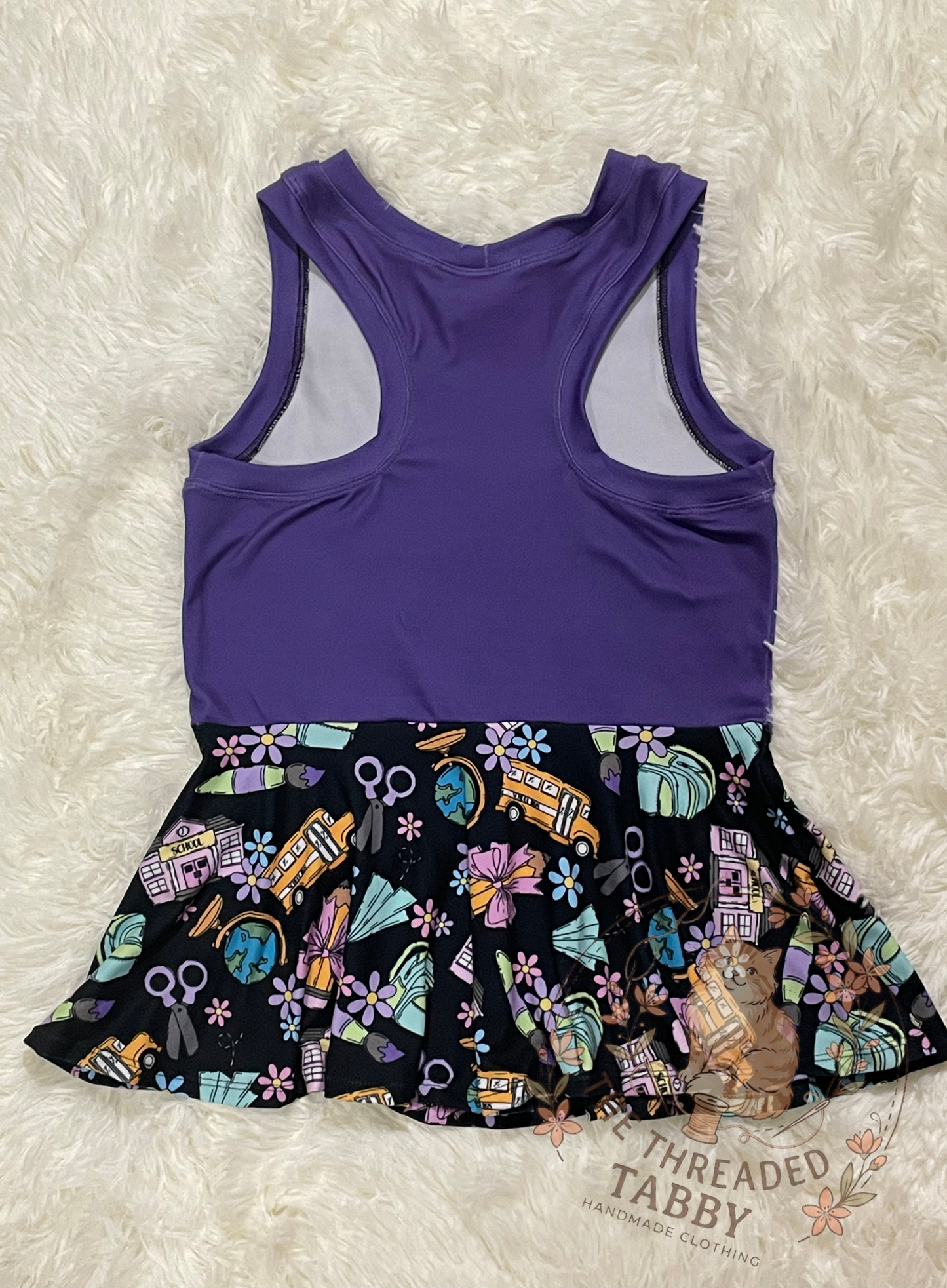 Kelsey Peplum | Purple Back to School