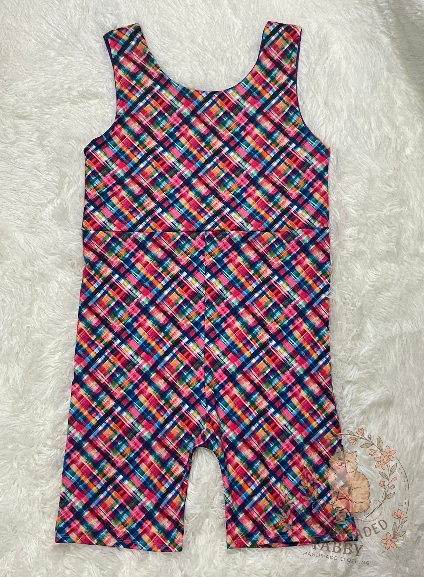 Layla Jumper | Bright Crisscross Stripes